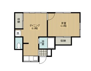 コーポ霞の物件間取画像